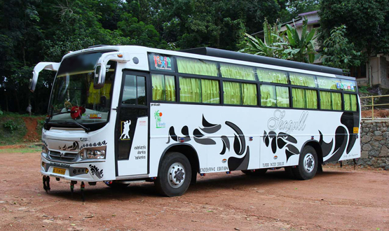 About Luxury Large Coach/Bus Rental Service Provider Mangalore